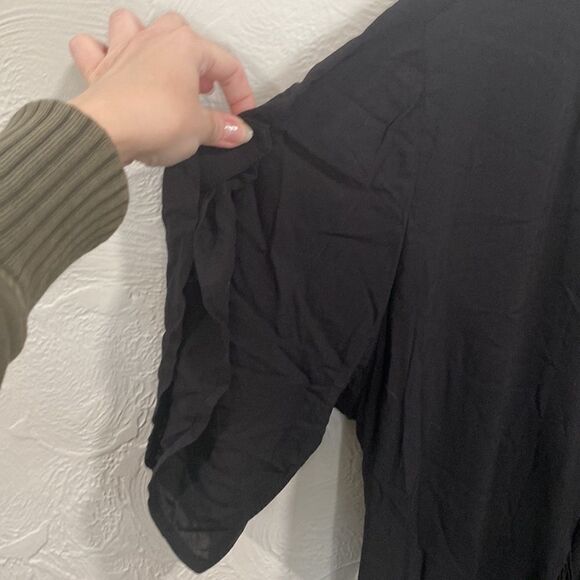 Avenue Val Solid Black Dress Size 22/24 Or XL/XXL - Picture 5 of 9